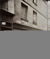 House where Goldoni died in 1793 21 rue Dussoubs Atget