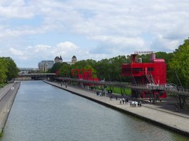 Parc de la Villette Canal de l'Ourcq