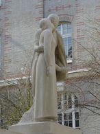 Monument à Steinlen Square Joël le TacPlace Constantin Pecqueur
